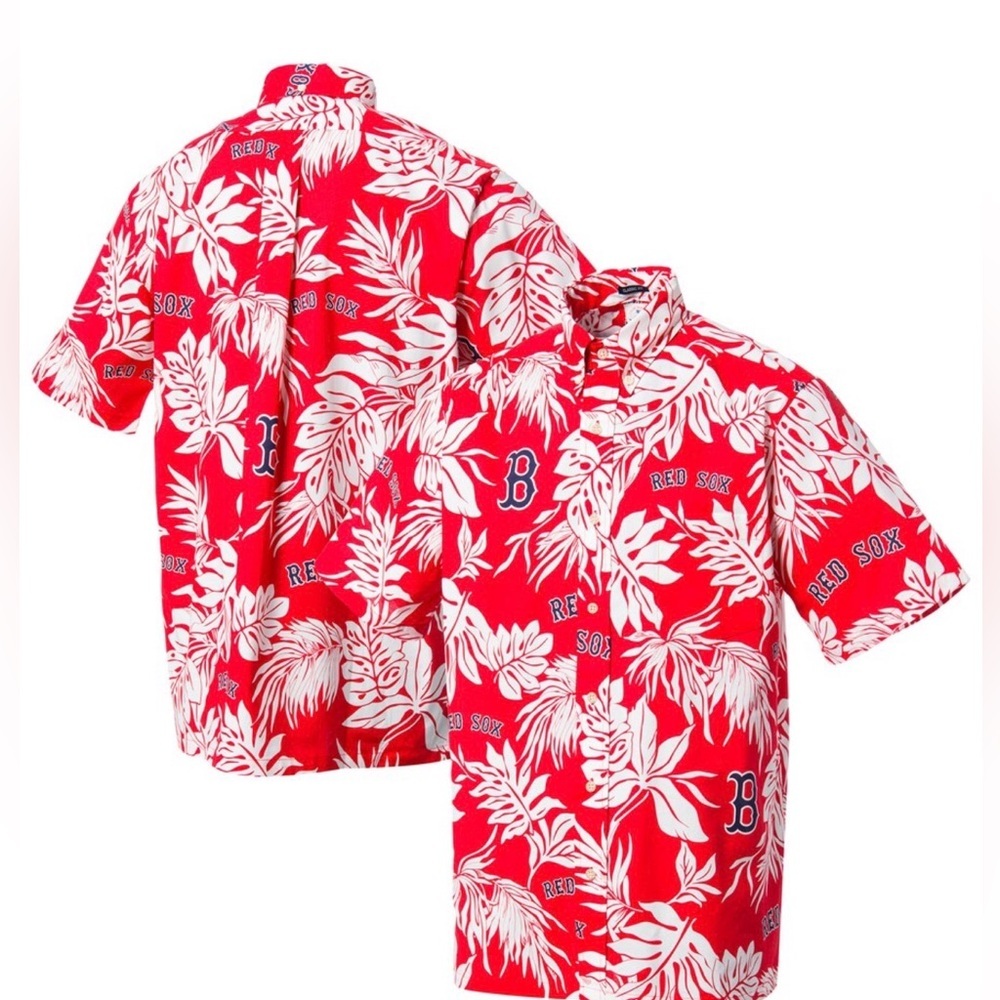 Reyn Spooner Boston Red Sox Aloha Shirt Men’s Small Red MLB